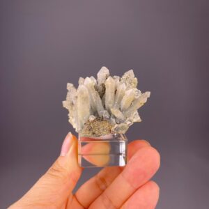 Elestial Quartz Cluster - Intricate Spiral Design - Inner Mongolia - Raw Gemstone