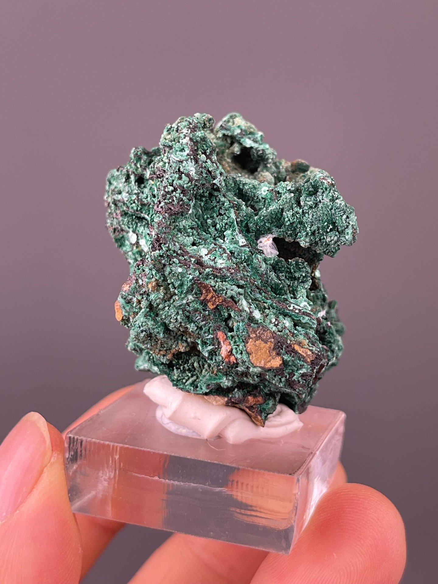 Malachite base and matrix China