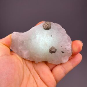 Green Fluorite and Pyrite Mineral Cluster - Natural Healing Stone - Fujian Geology