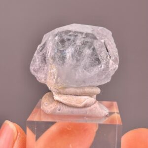 Aquamarine Crystal Cluster - Icy Blue Gem - High-Altitude Treasure - Collector's Dream