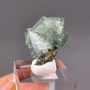 Green Fluorite Mineral Specimen - Translucent Crystal - Yaogangxian Mine - Ideal for Collectors