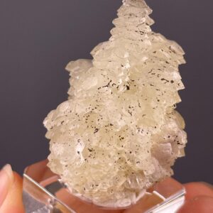 Exquisite Calcite Tower with Pyrite Inclusions - Daye, China - Perfect for Display