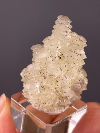 Exquisite Calcite Tower with Pyrite Inclusions - Daye, China - Perfect for Display