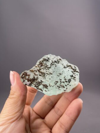 Translucent Light Green Fluorite Cube - Radiant Glow - From Yaogangxian Mine, Hunan - Ideal for Collectors