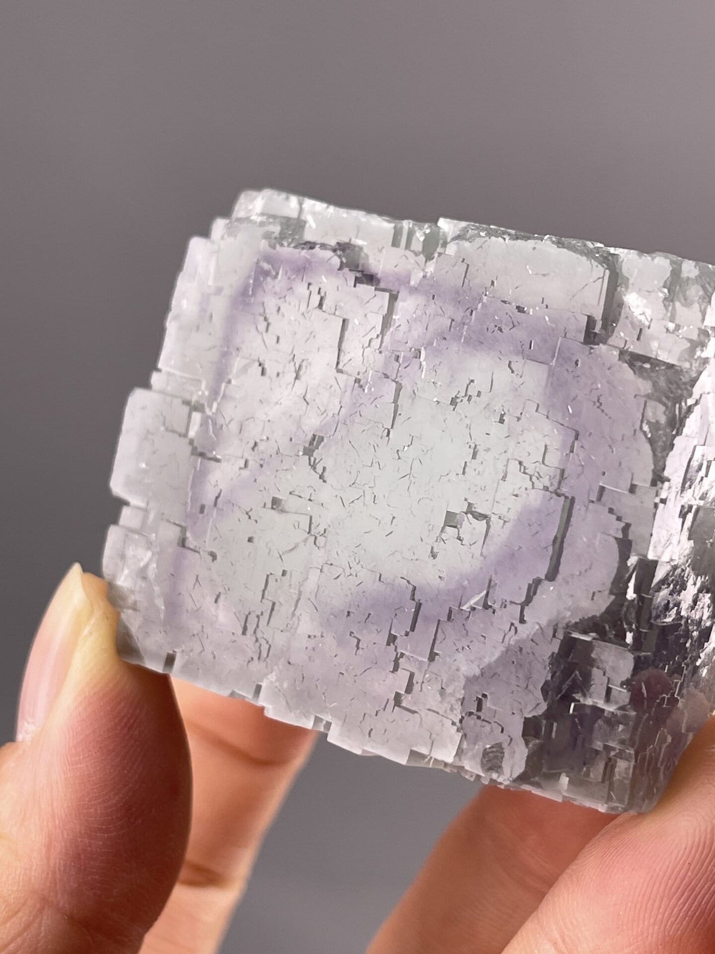 Porcelain Blue Fluorite Cubic Yaogangxian Chenzhou