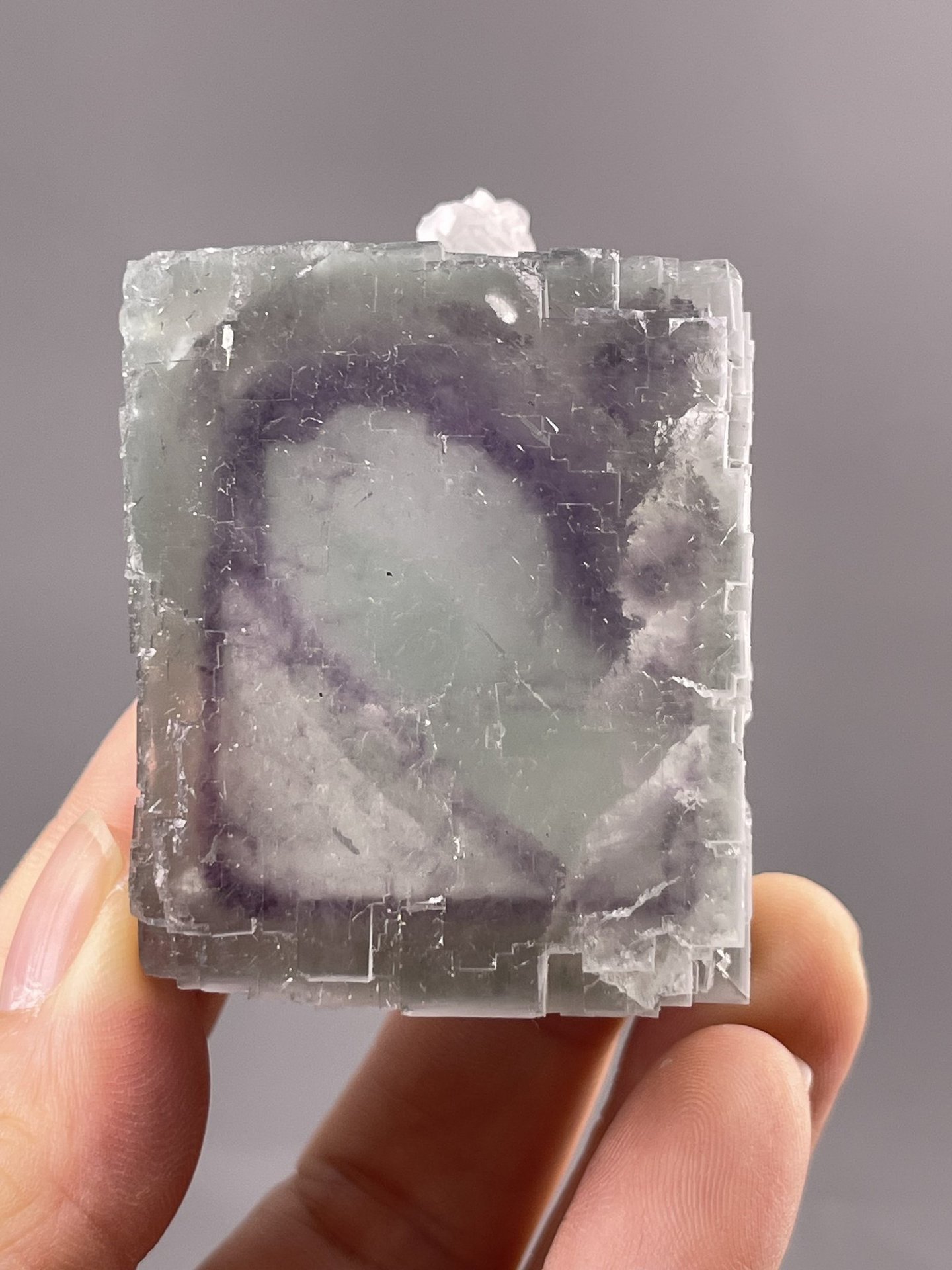 Porcelain Blue Fluorite Cubic Yaogangxian Chenzhou