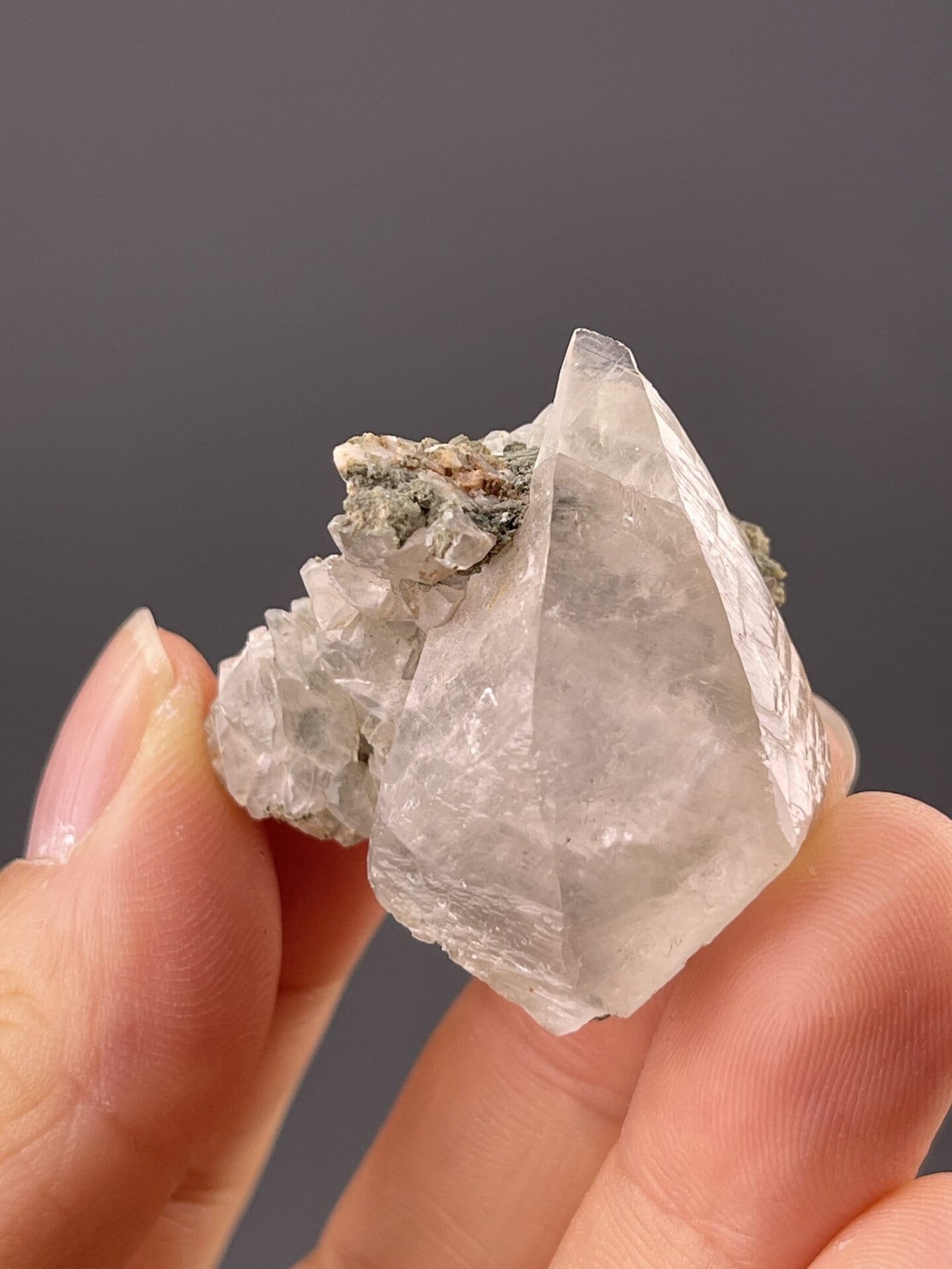 Purple phantom fluorite crystal cluster from Yaogangxian Mine, Hunan
