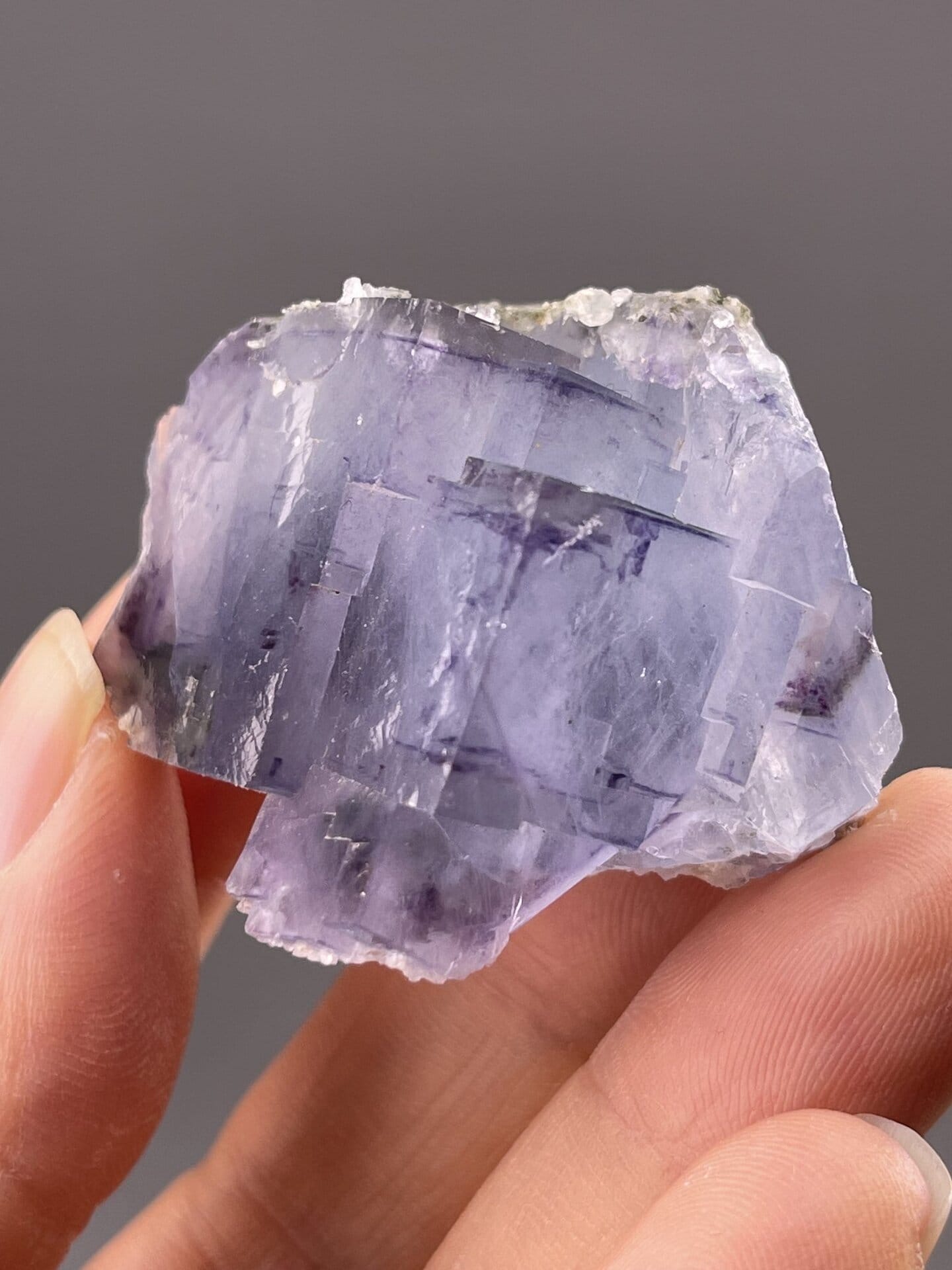 Collector fluorite with phantom zoning from Yaogangxian Mine, SKU 1062