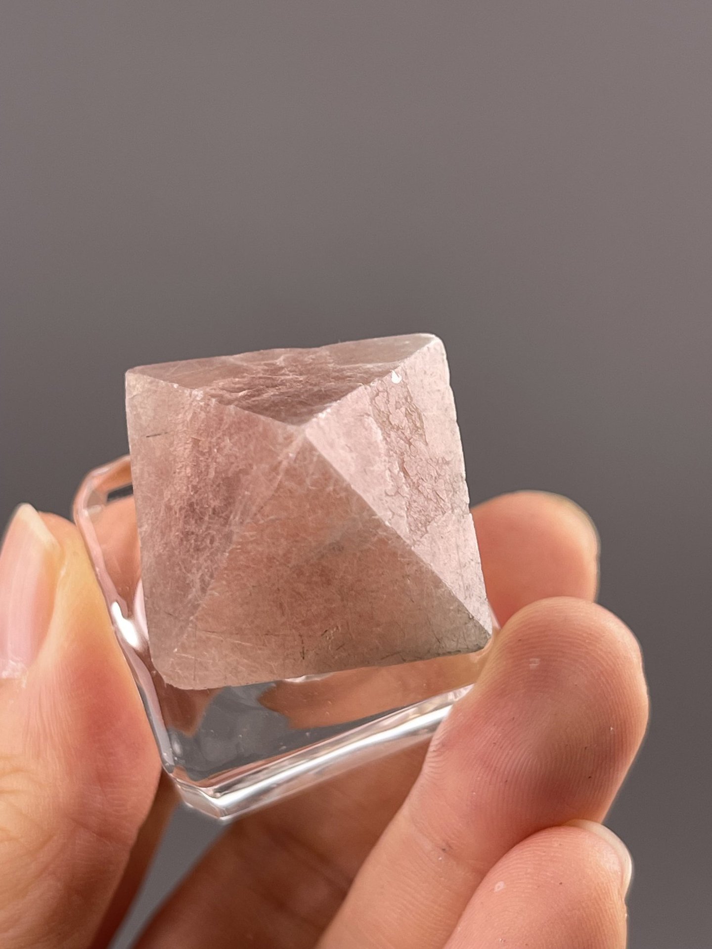 Fluorite Crystal Clusters from Inner Mongolia Origin – crystal termination detail
