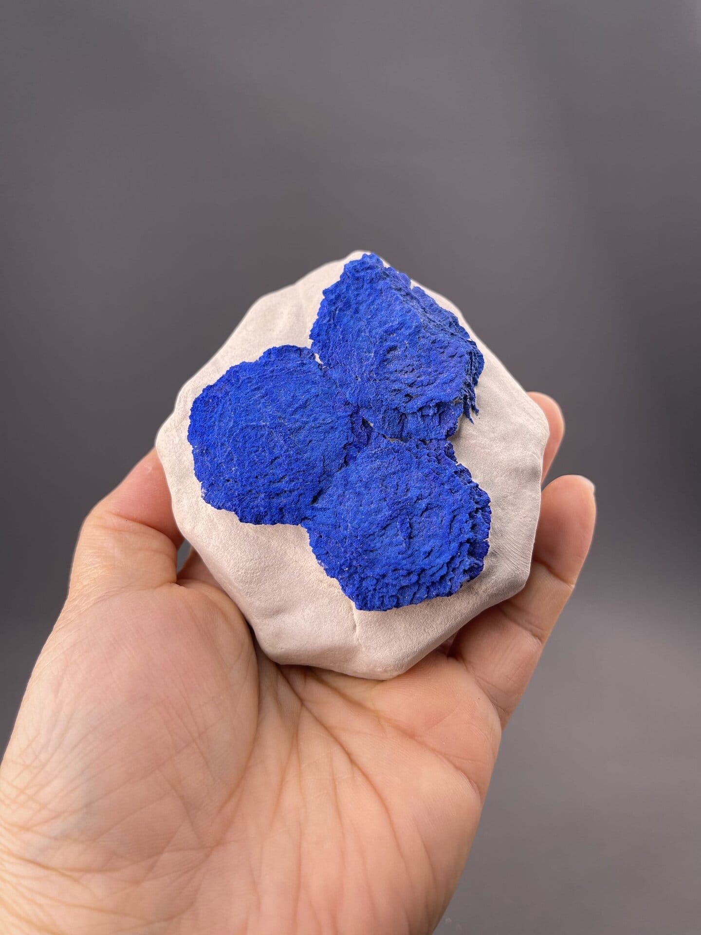 Azurite Sun mineral from Malbunka Copper Mine Northern Territory, SKU 1094