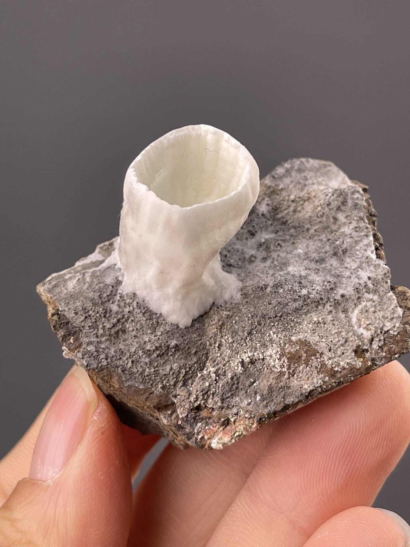 Aragonite goblet form specimen from Yunnan Province China, SKU 1100
