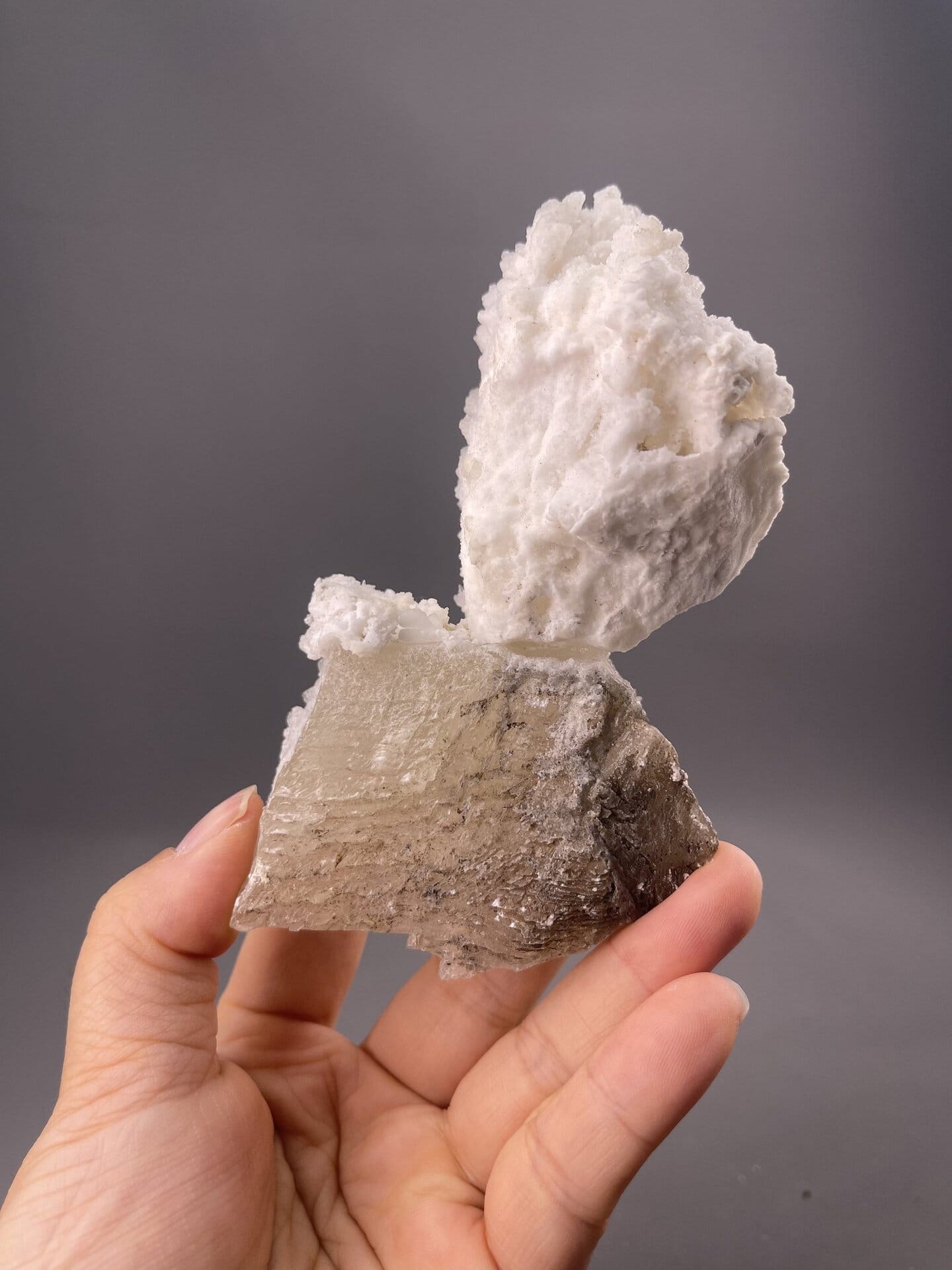 Natural calcite mineral specimen from Yunnan China, SKU 1053
