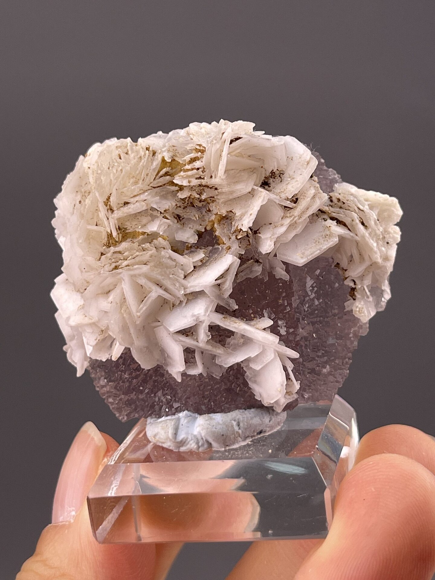 CaF₂ isometric fluorite, Mohs 4, white cubic, Yaogangxian Mine