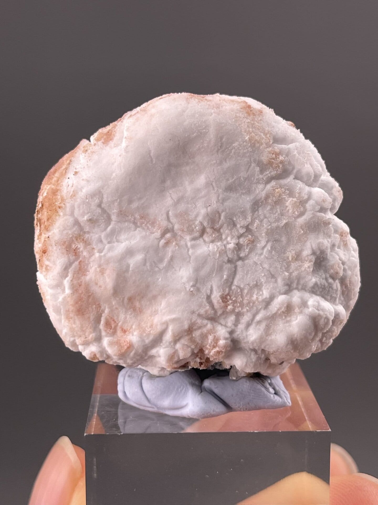 Gypsum Popcorn from Guizhou, China – crystal termination detail