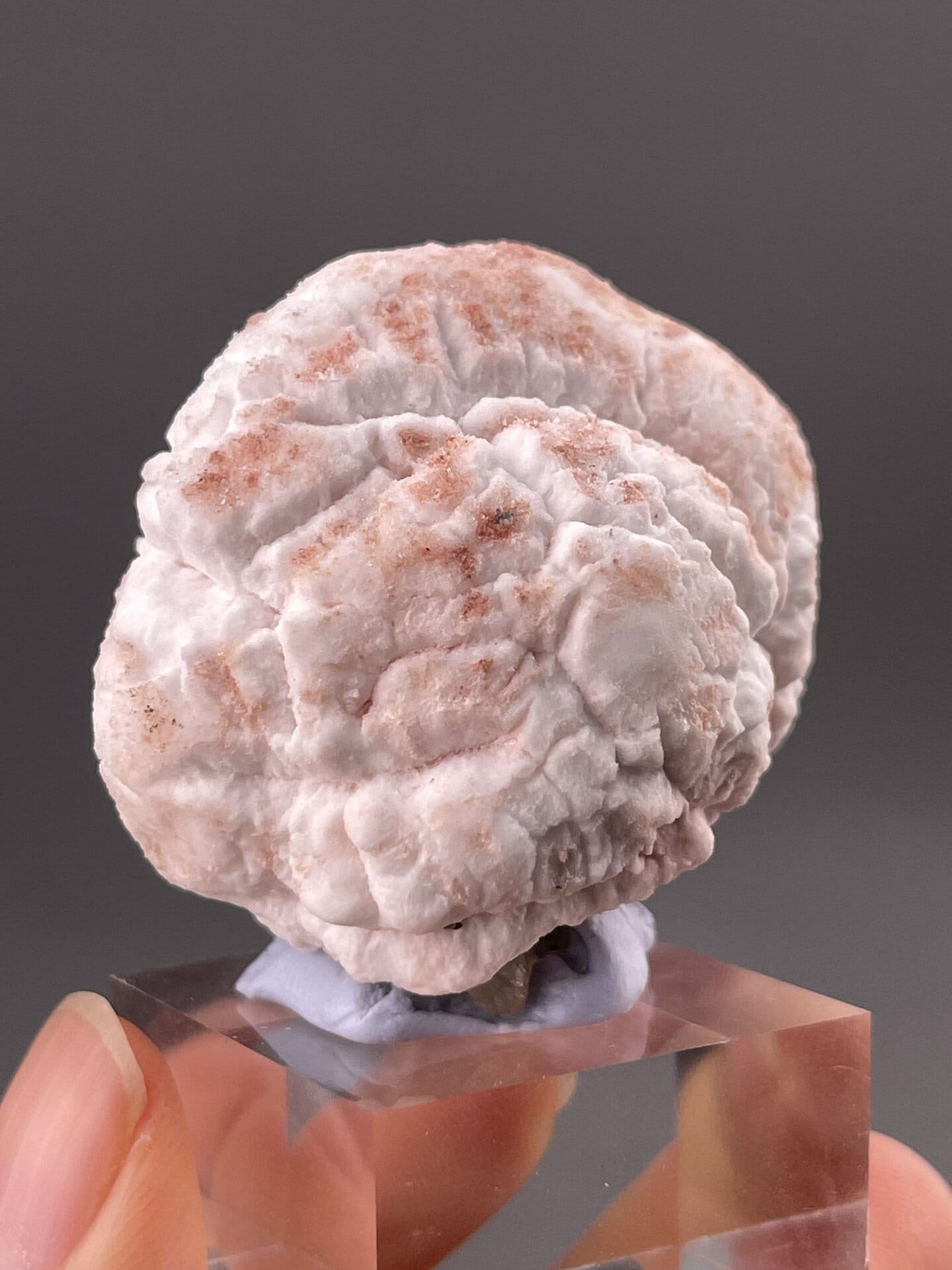 Gypsum Popcorn from Guizhou, China – lustre and transparency detail