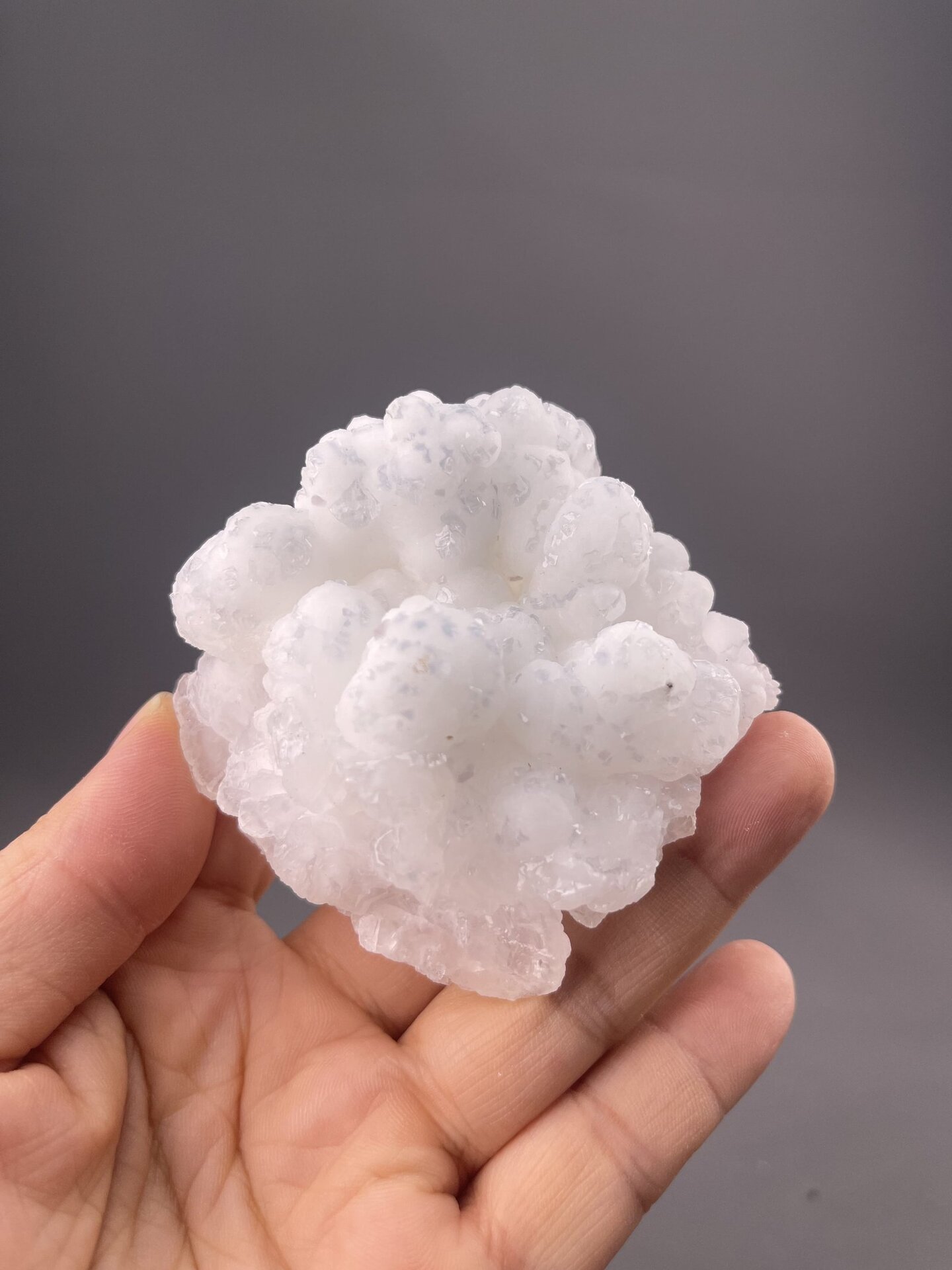 Celestite Crystals from Yunnan Origin – close-up of crystal surface