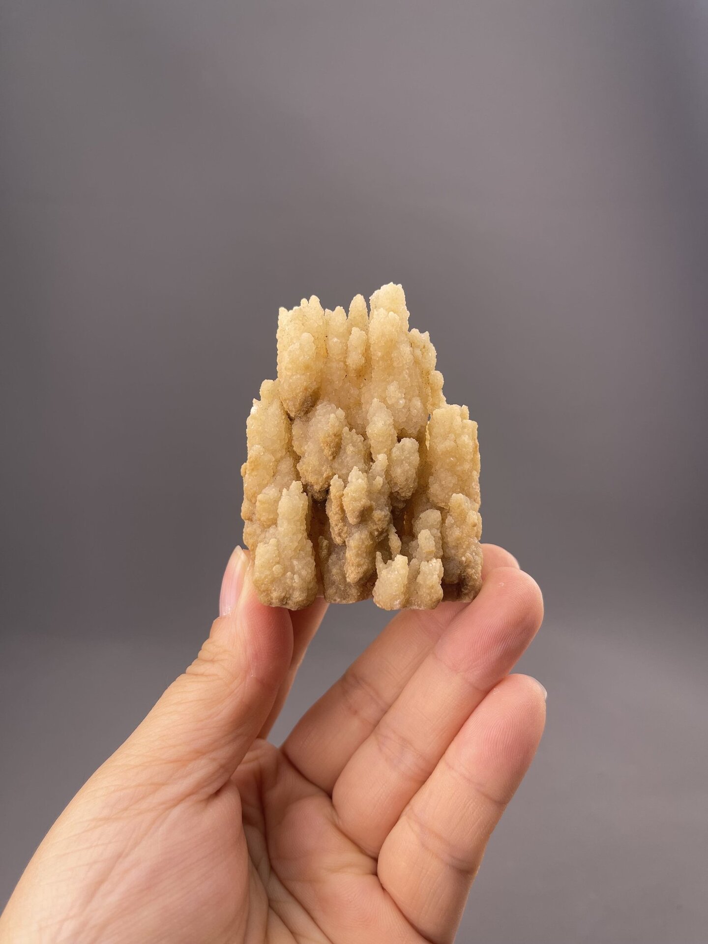 Close-up of sharp sulfur crystal faces, Yunnan, China