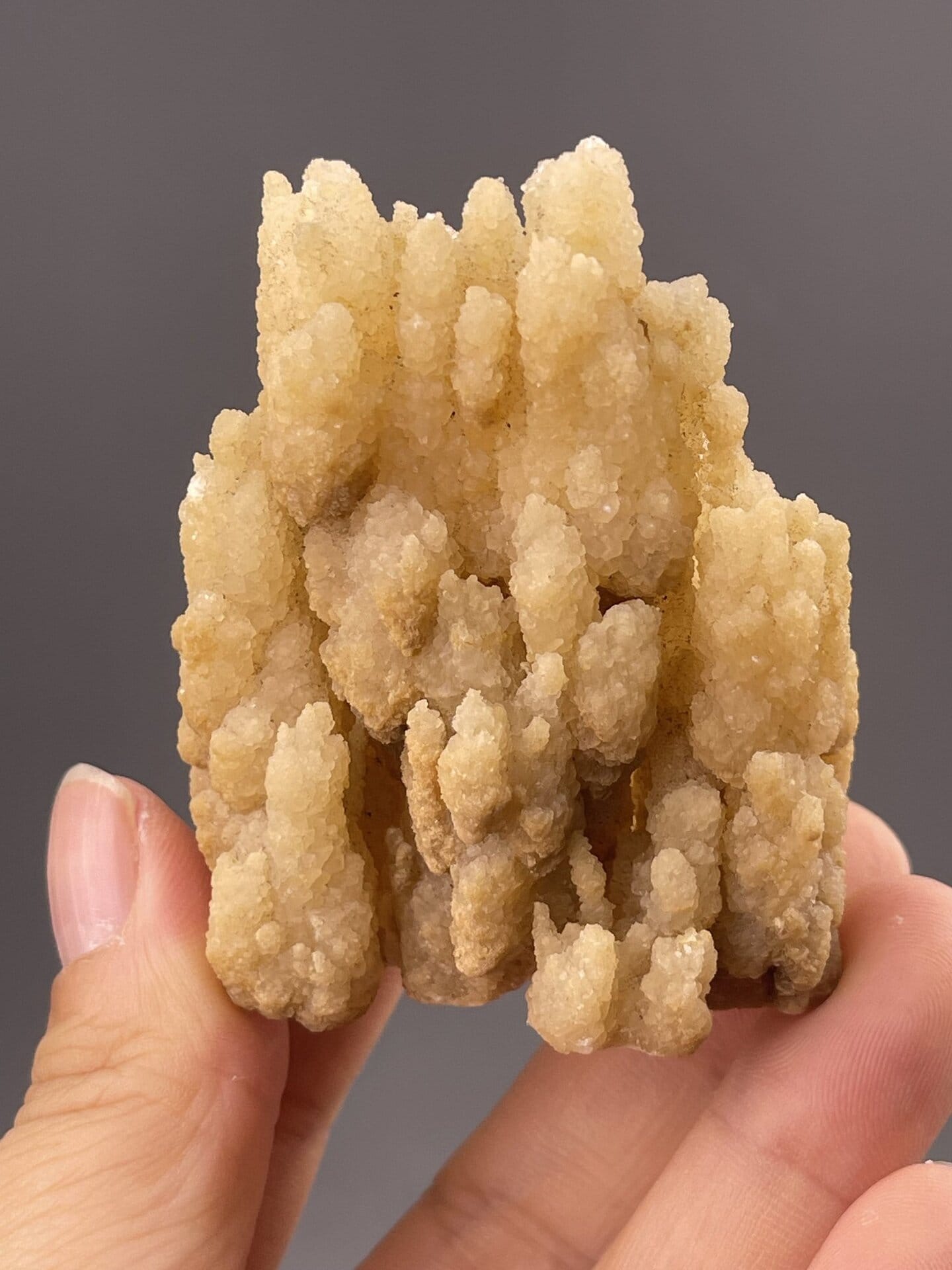 Sulfur crystal cluster detail, Yunnan Province, China