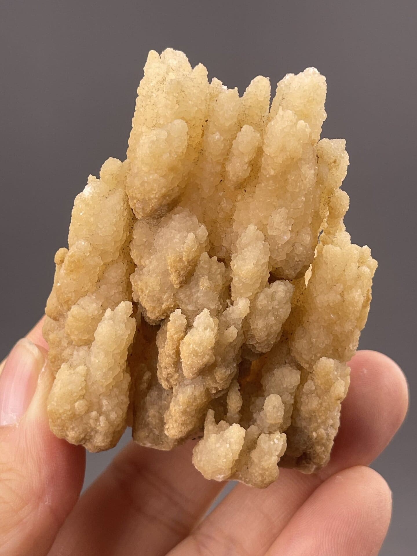 Bright yellow sulfur crystal habit, Yunnan Province, China