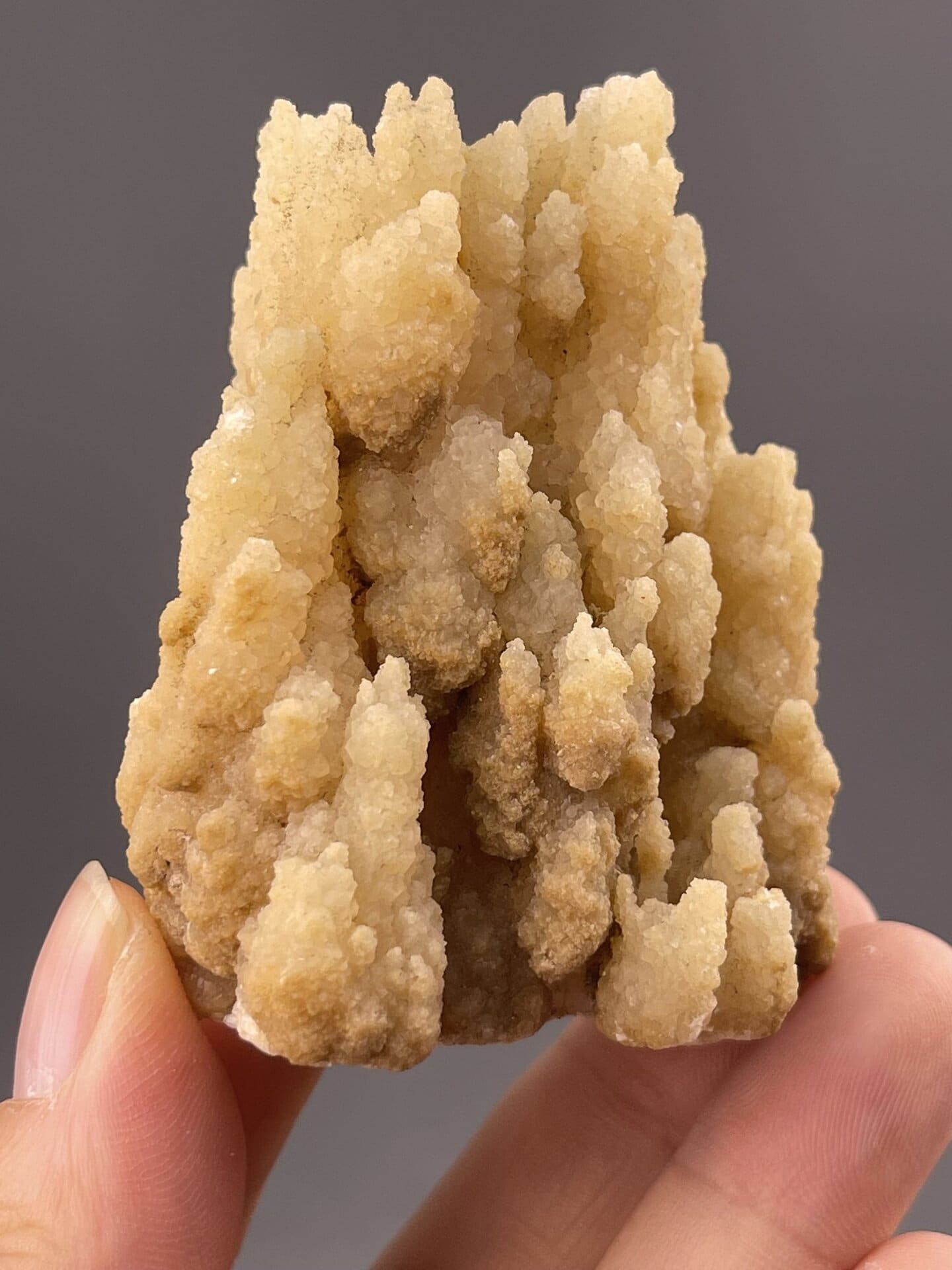 Collector sulfur specimen with well-defined columnar crystals, Yunnan