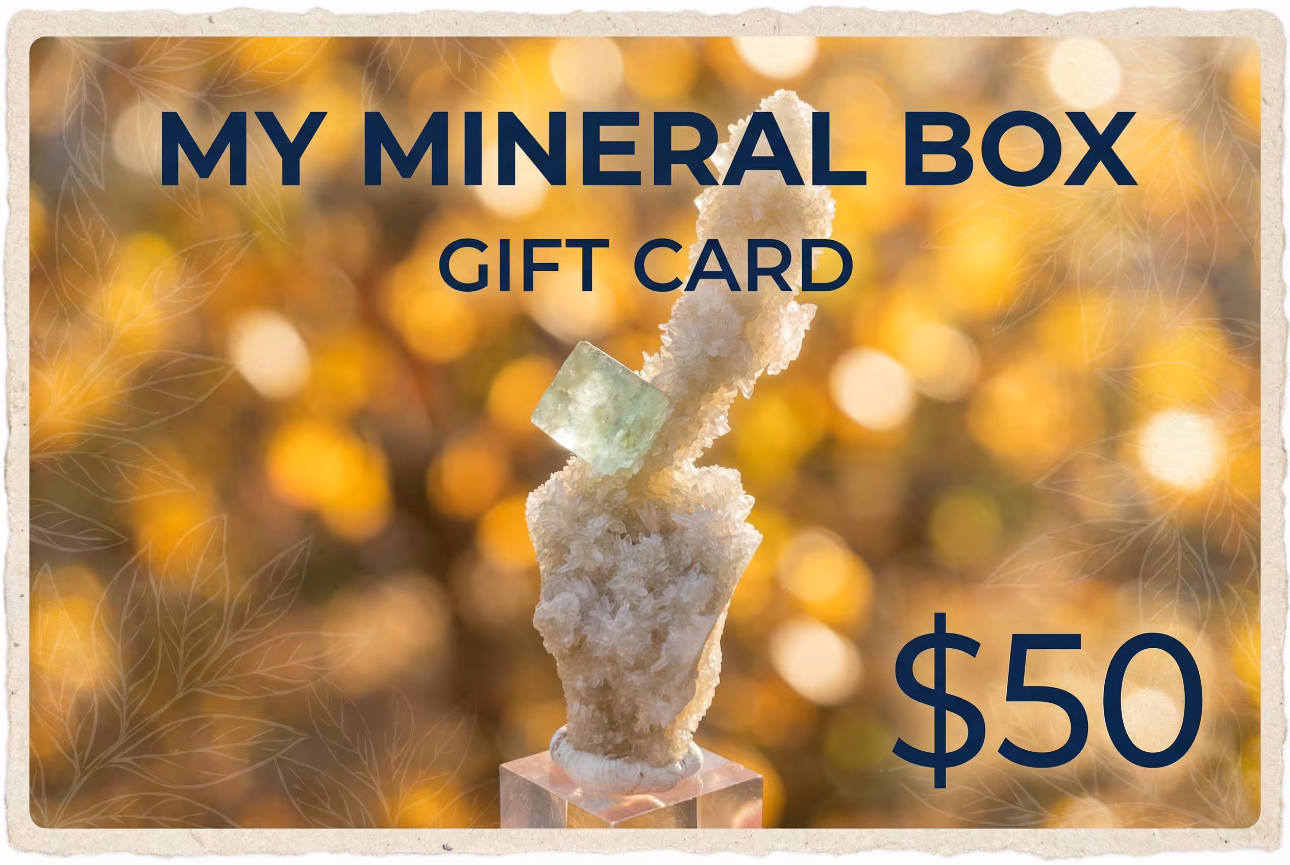 Gift Card — Earthy Natural Style, $50