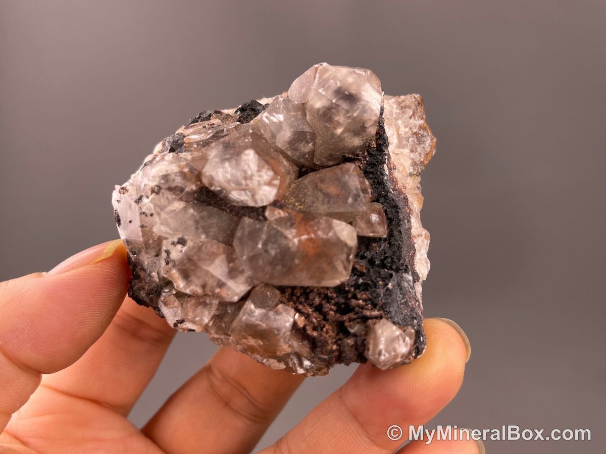 Calcite with Baryte — Daye Area, Hubei, China