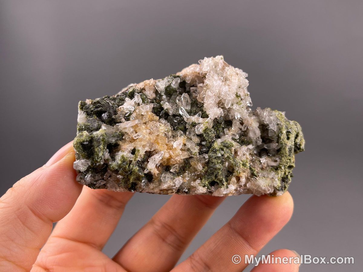 Garden Quartz with Epidote — Sichuan, China