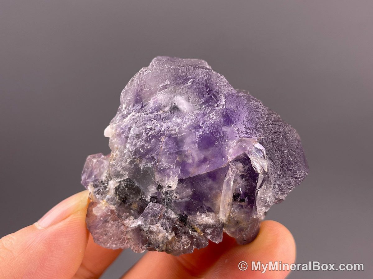 Purple Stepped Fluorite — Fujian, China