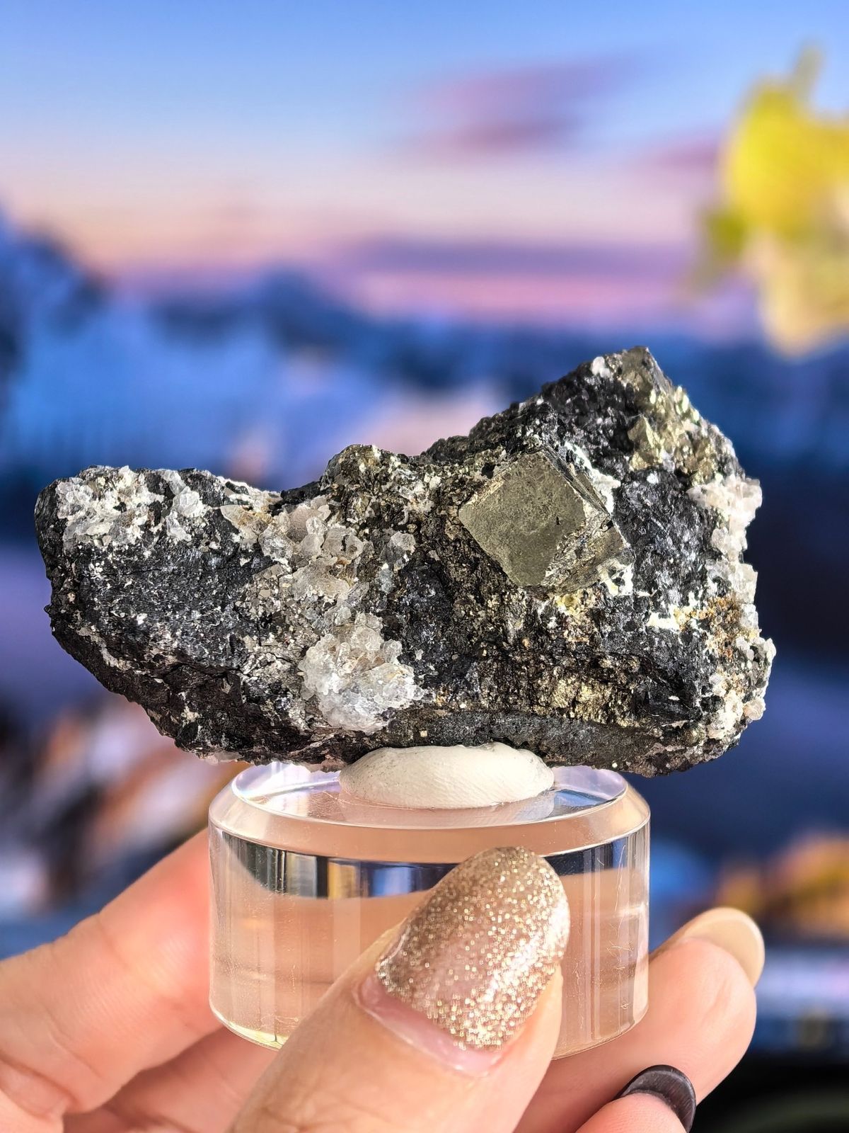 Pyrrhotite, Pyrite, Galena and Sphalerite Association — Huanggangliang — individual mineral specimen view 1