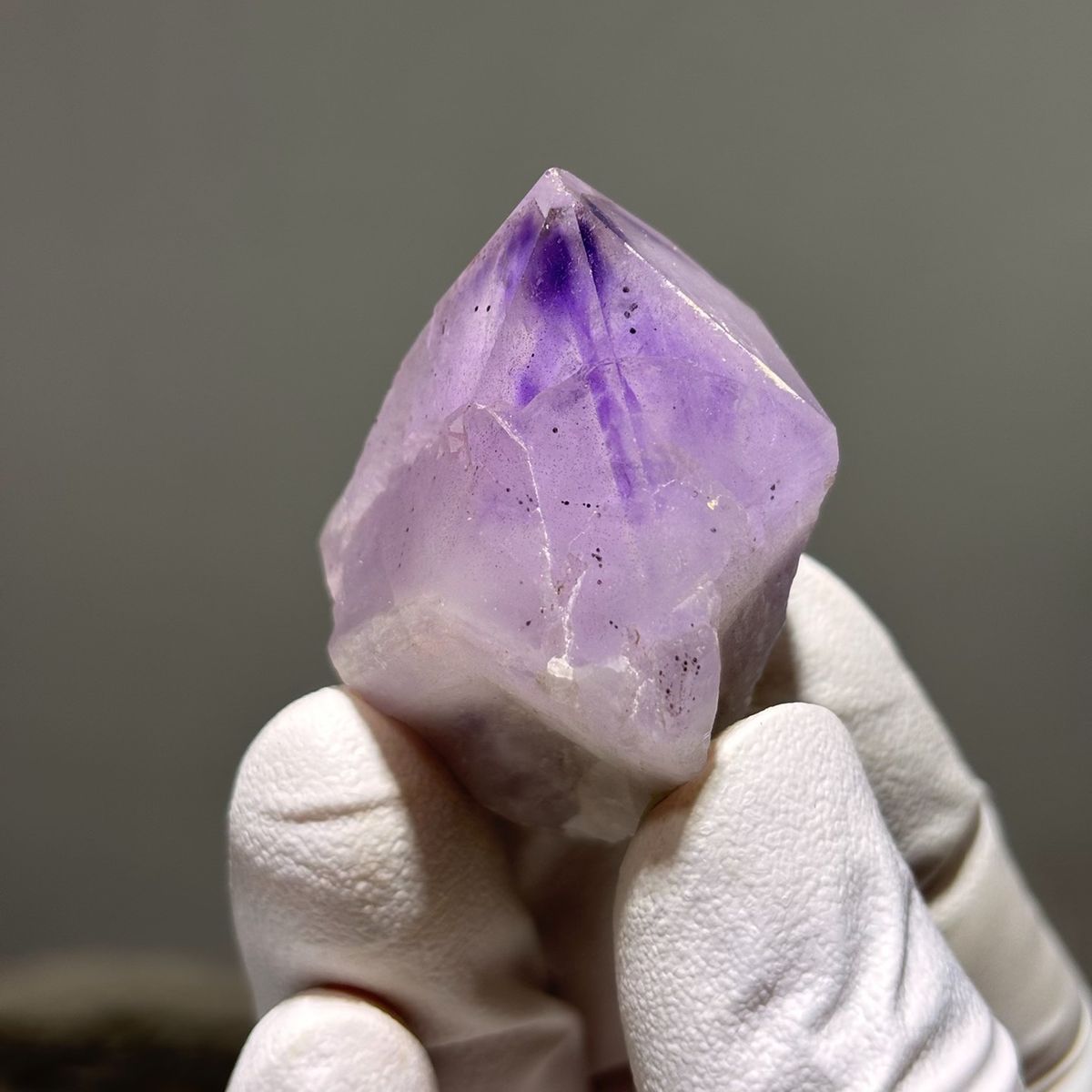 Included Quartz Cluster Sichuan 4.6 cm — complete view