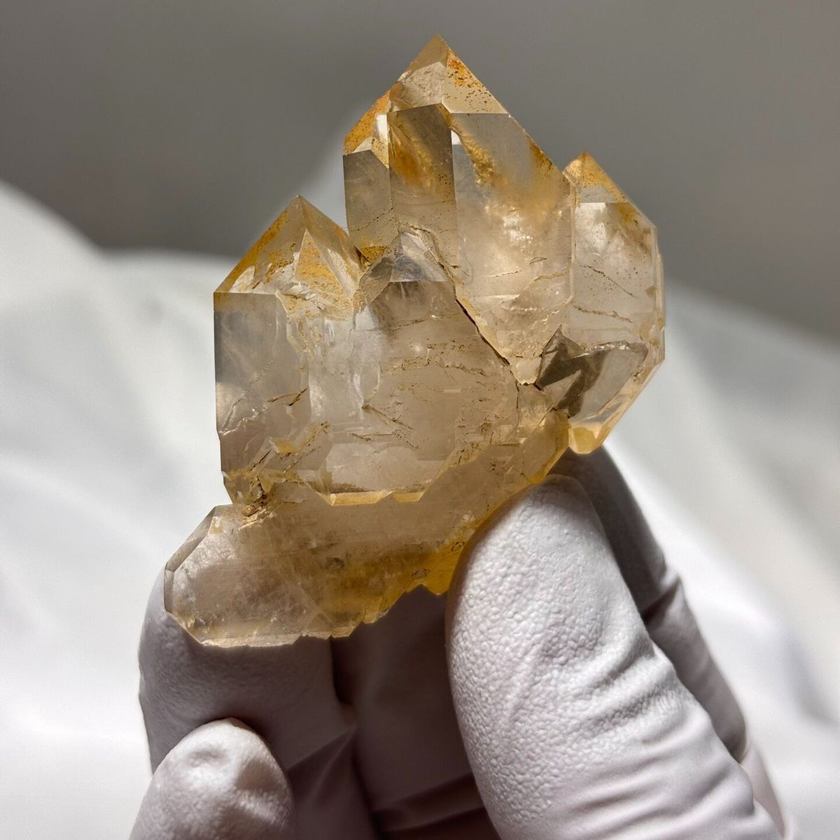 Freestanding Himalayan quartz from Pakistan — complete view