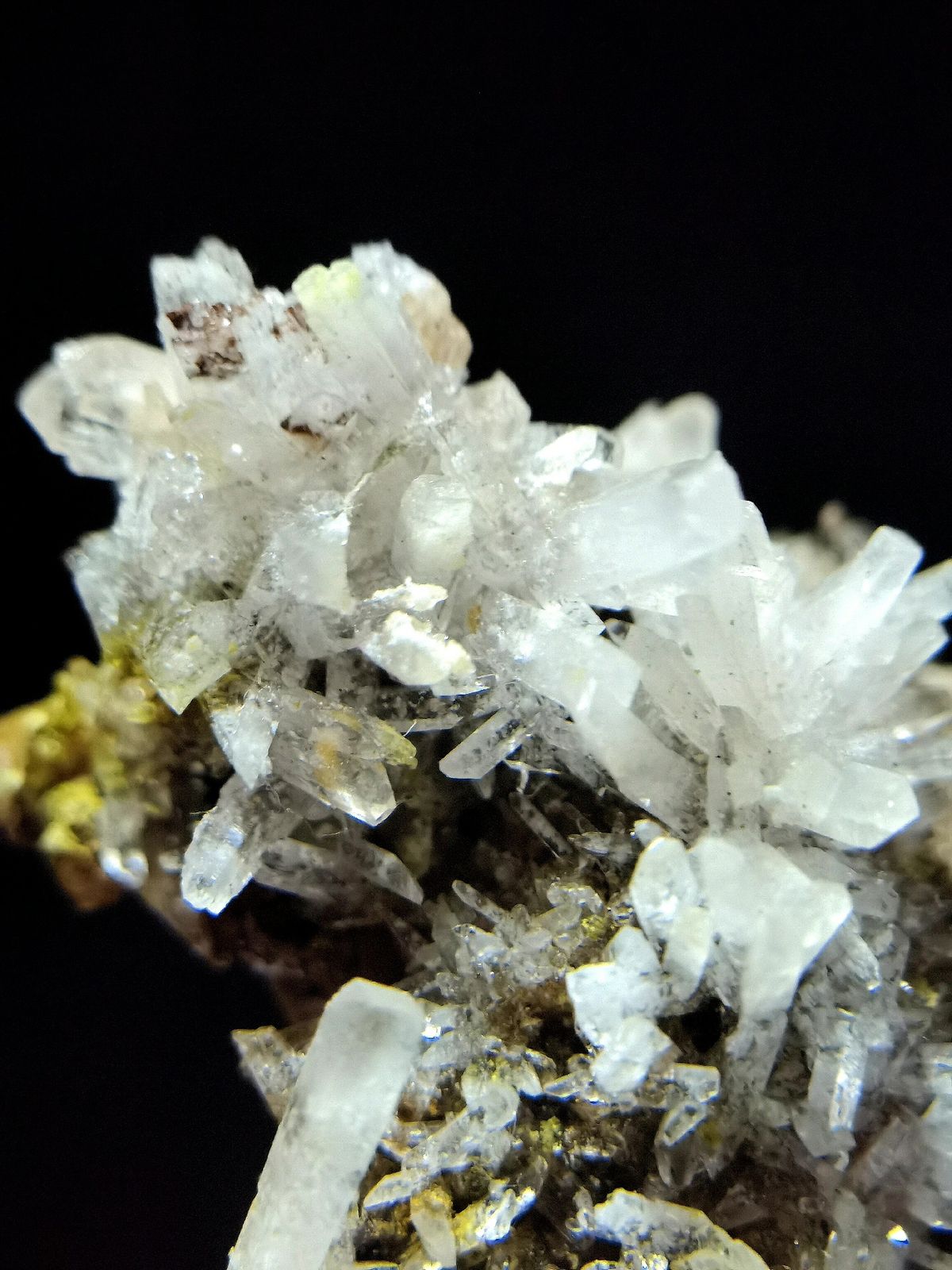 White Gypsum Flower Cluster — Guizhou — individual mineral specimen view 1