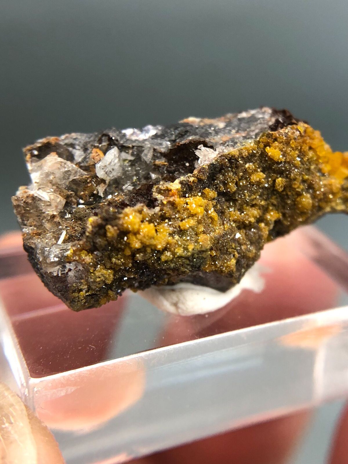 Mimetite from Guangdong, China, individual mineral specimen view 1