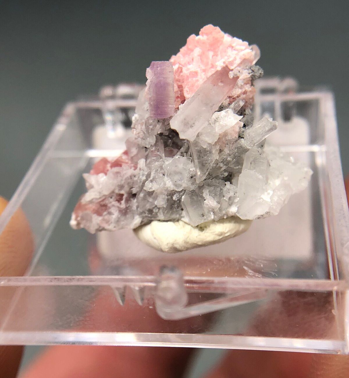 Apatite from Wuzhou, Guangxi, China, individual mineral specimen view 1
