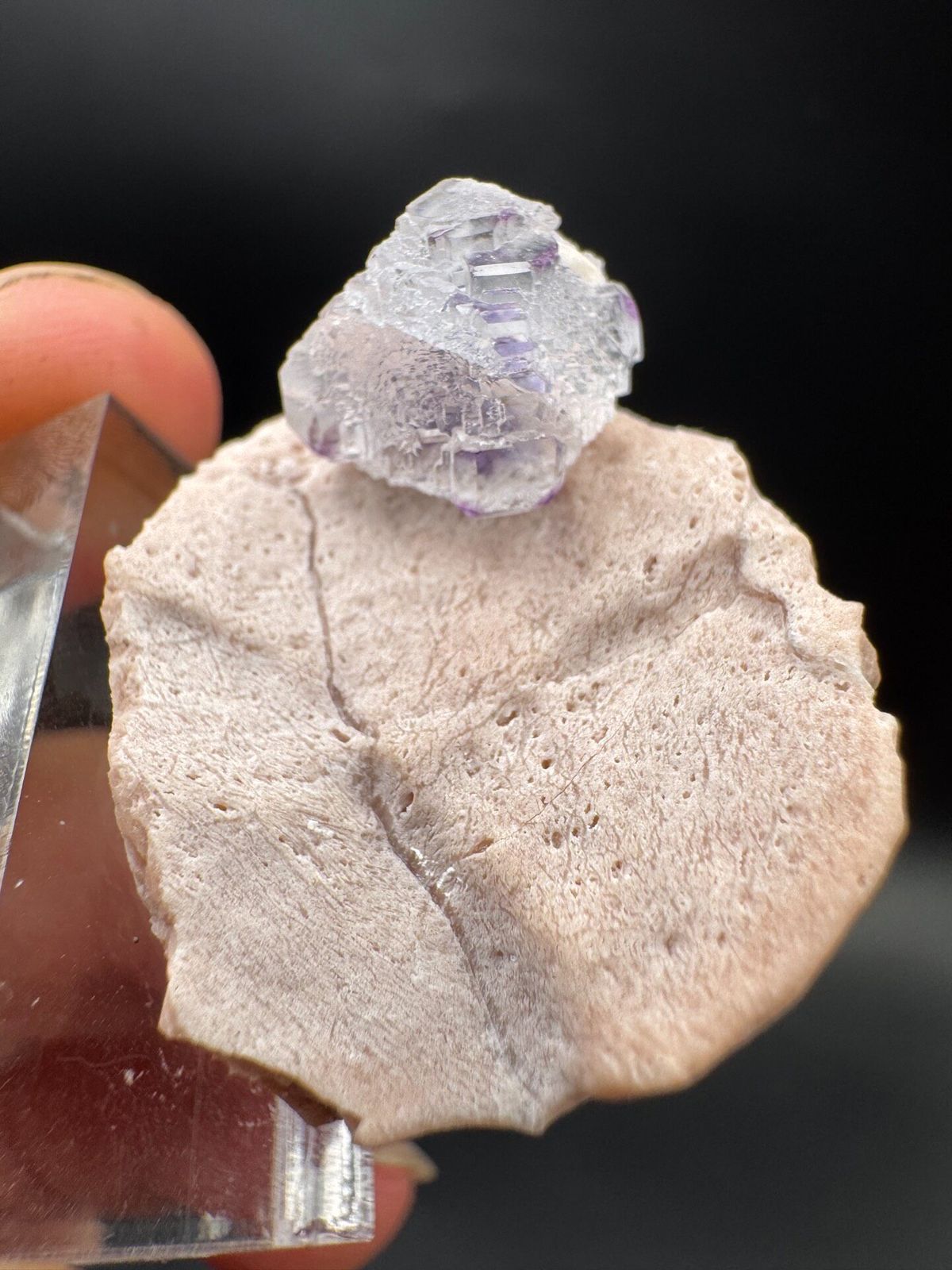 Fluorite from Fujian, China, individual mineral specimen view 1