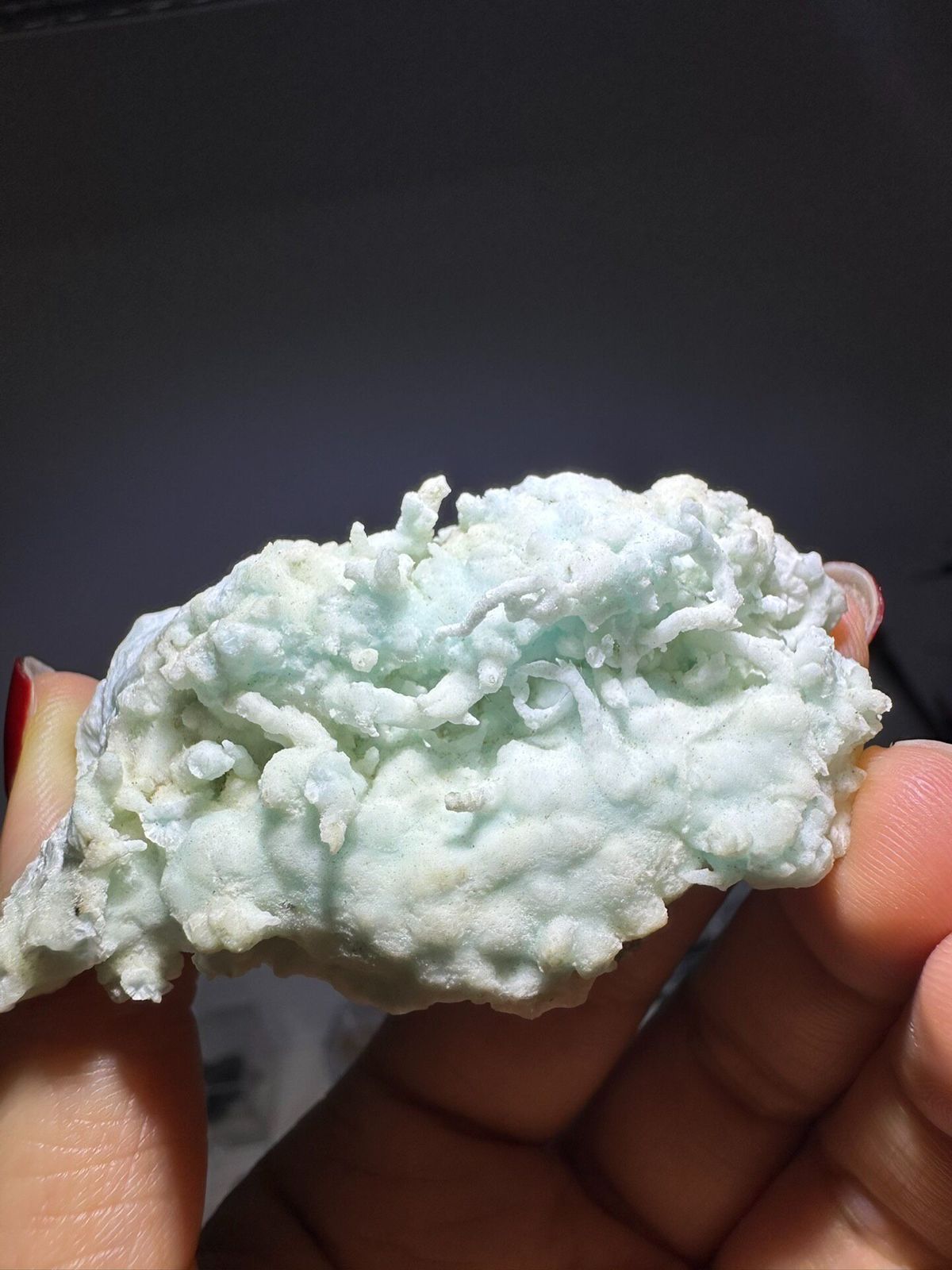 Aragonite, individual mineral specimen view 1 for a mineral collection