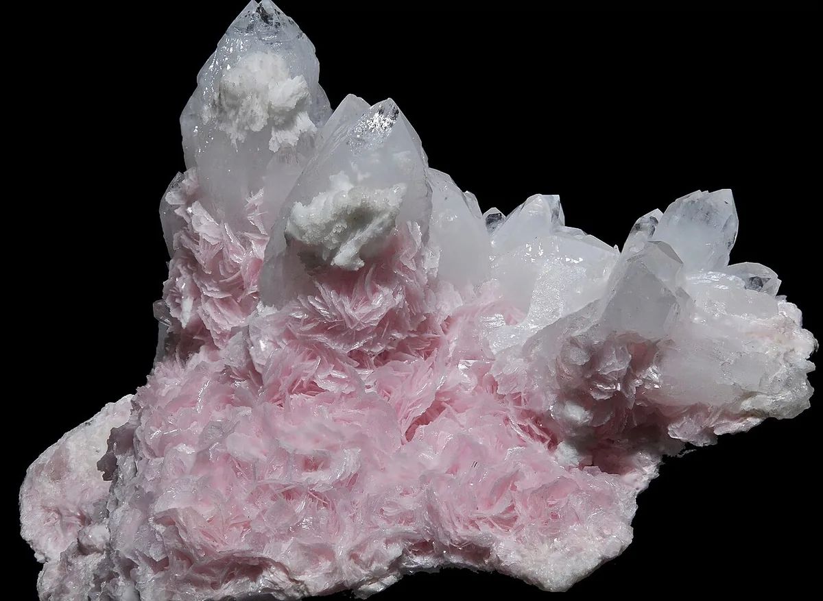 Rhodochrosite from Cavnic (Kapnikbánya), Romania