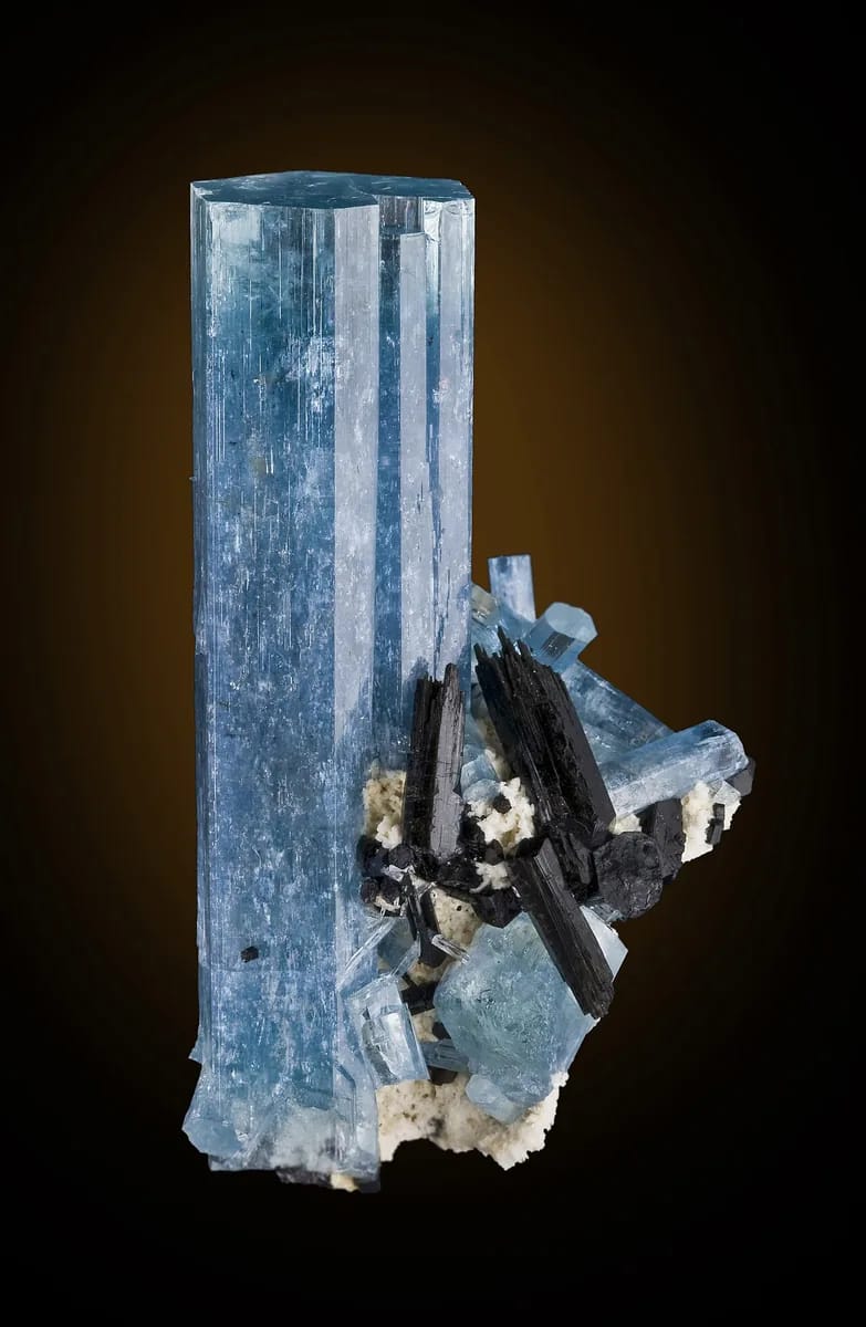 Aquamarine from Erongo Mountains, Namibia