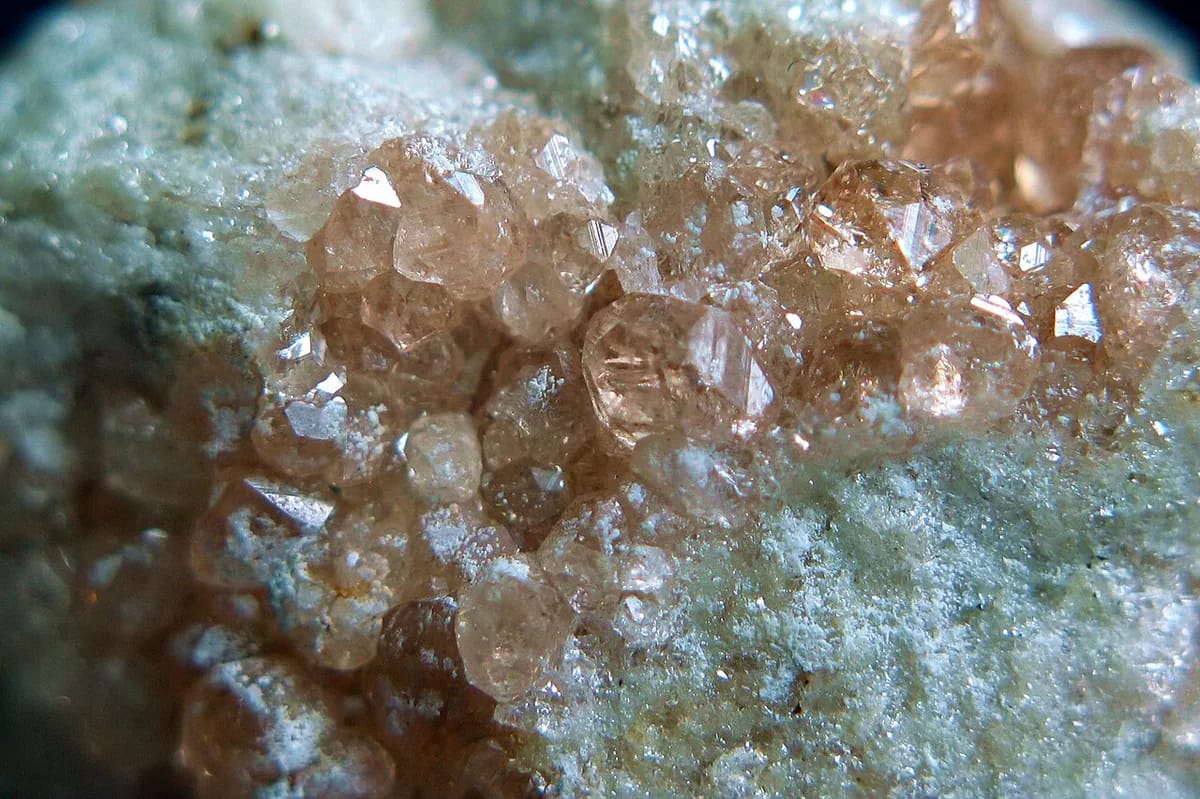 Grossular from Jeffrey Mine, Canada