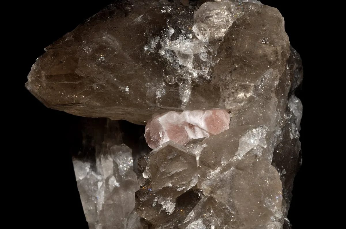 Fluorite from Mont Blanc, France
