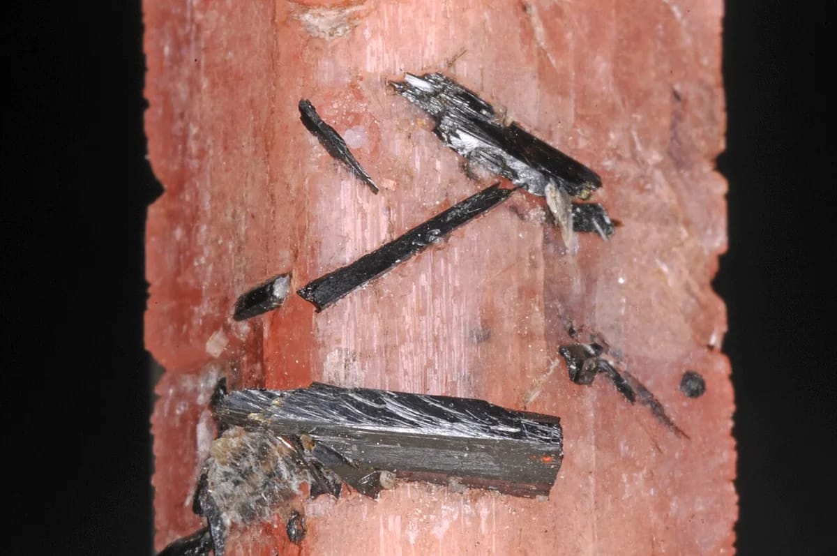 Aegirine from Mont Saint-Hilaire, Canada