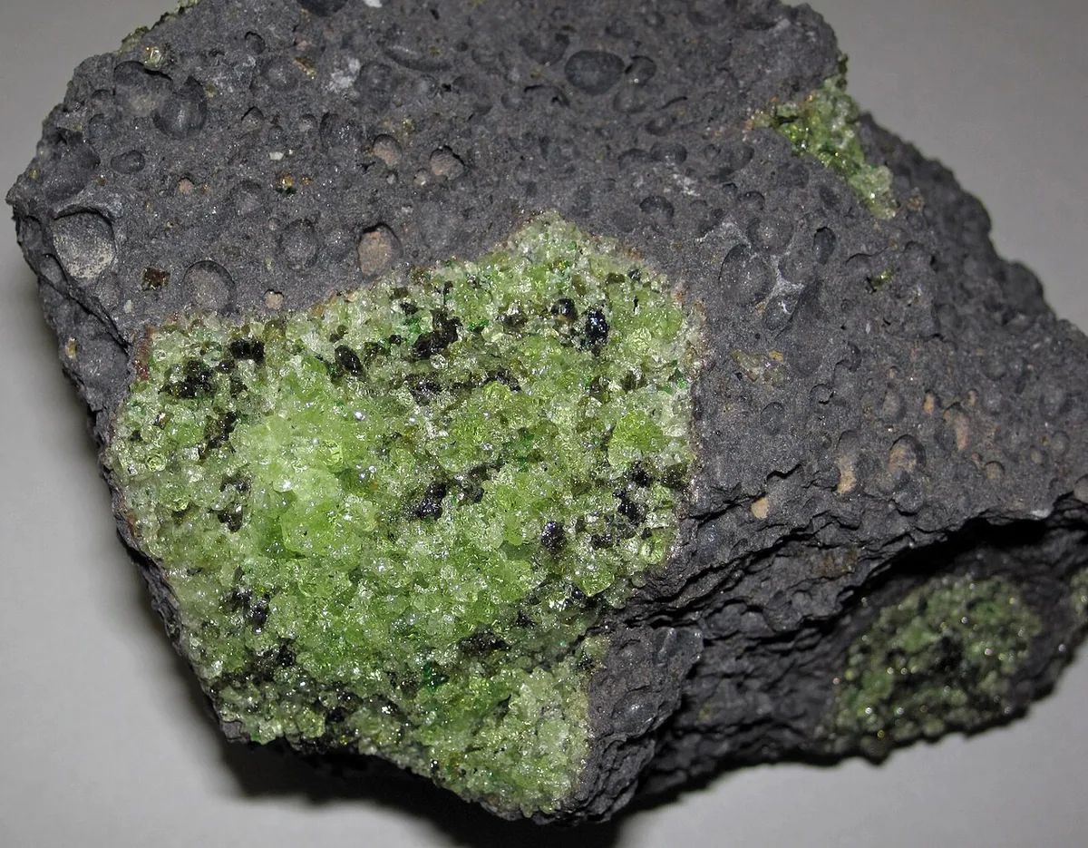 Peridot from San Carlos, USA