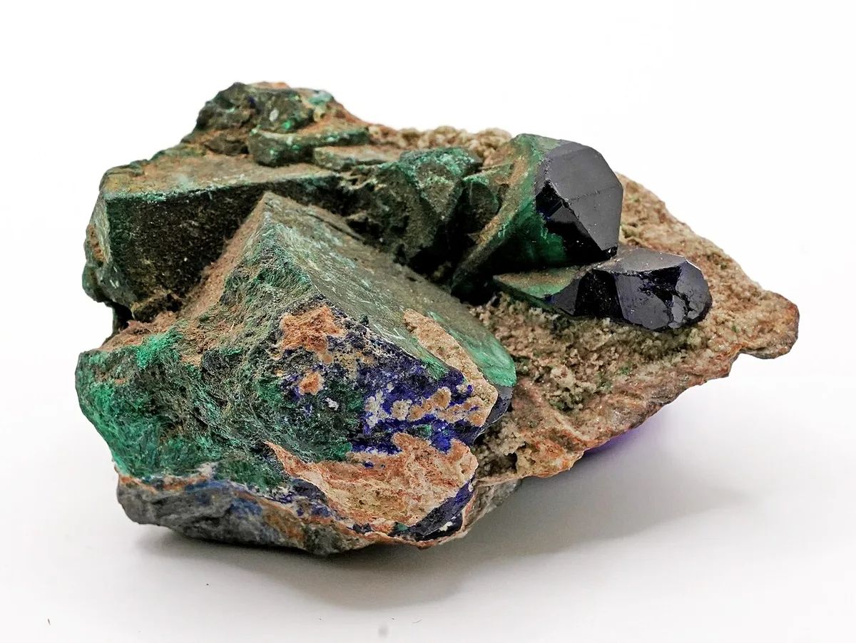 Azurite from Tsumeb, Namibia