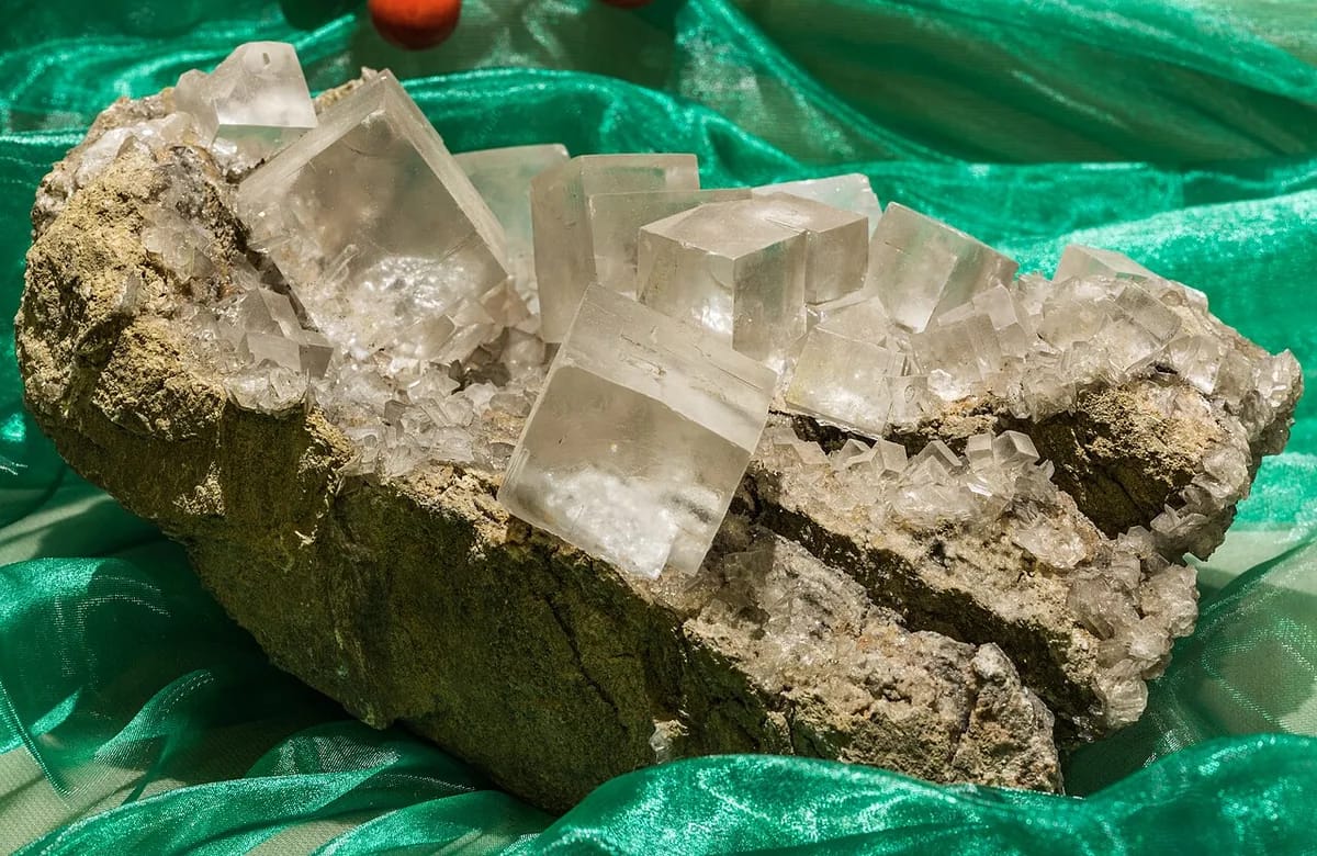 Halite from Wieliczka Salt Mine, Poland