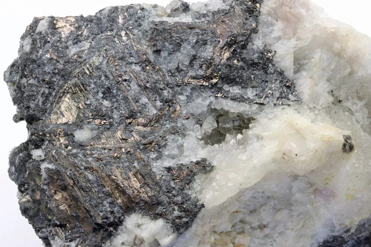 Native bismuth specimen