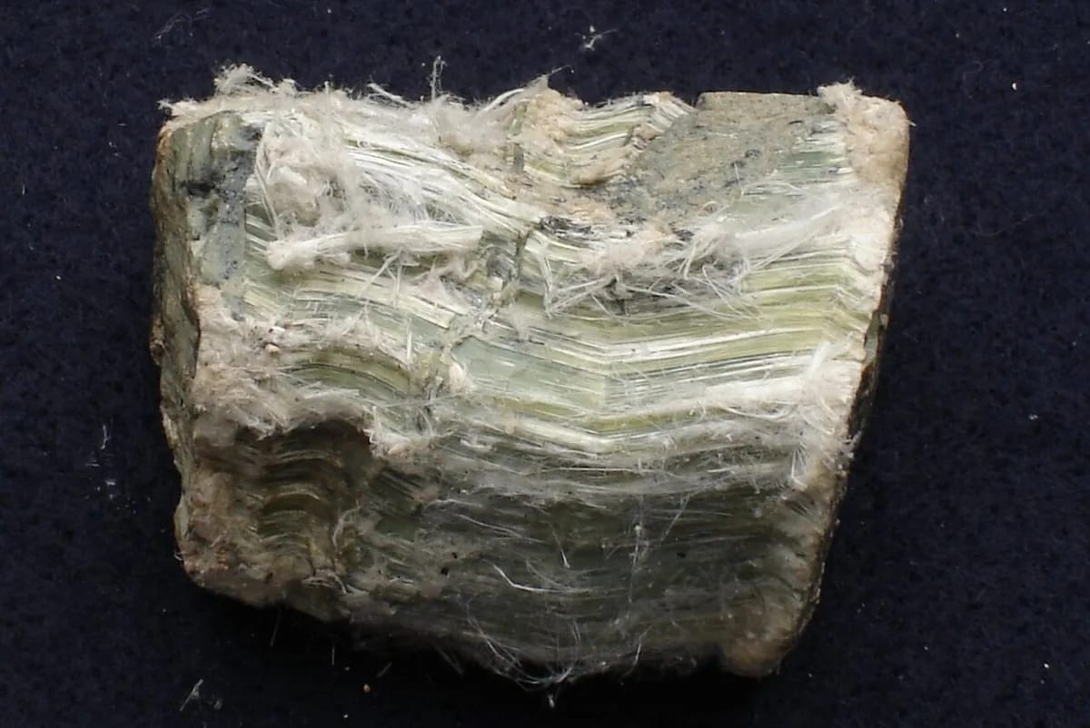 Chrysotile specimen