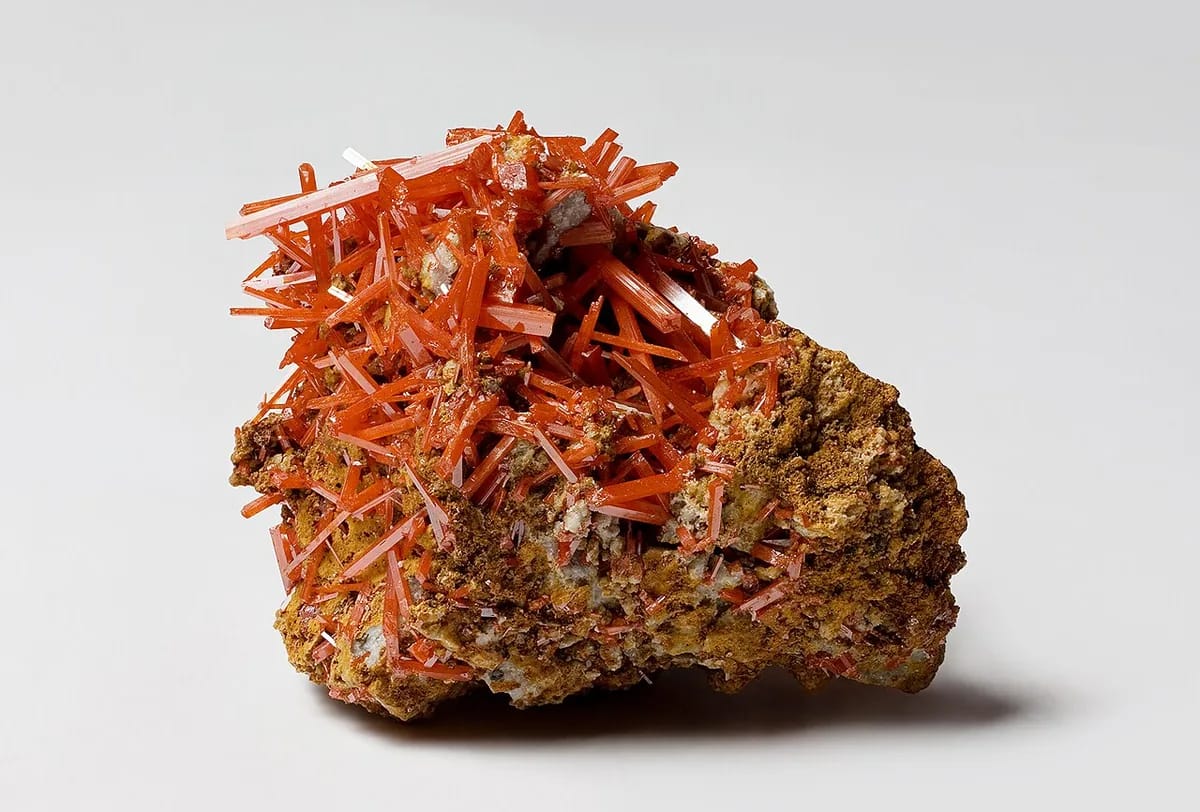 Crocoite specimen