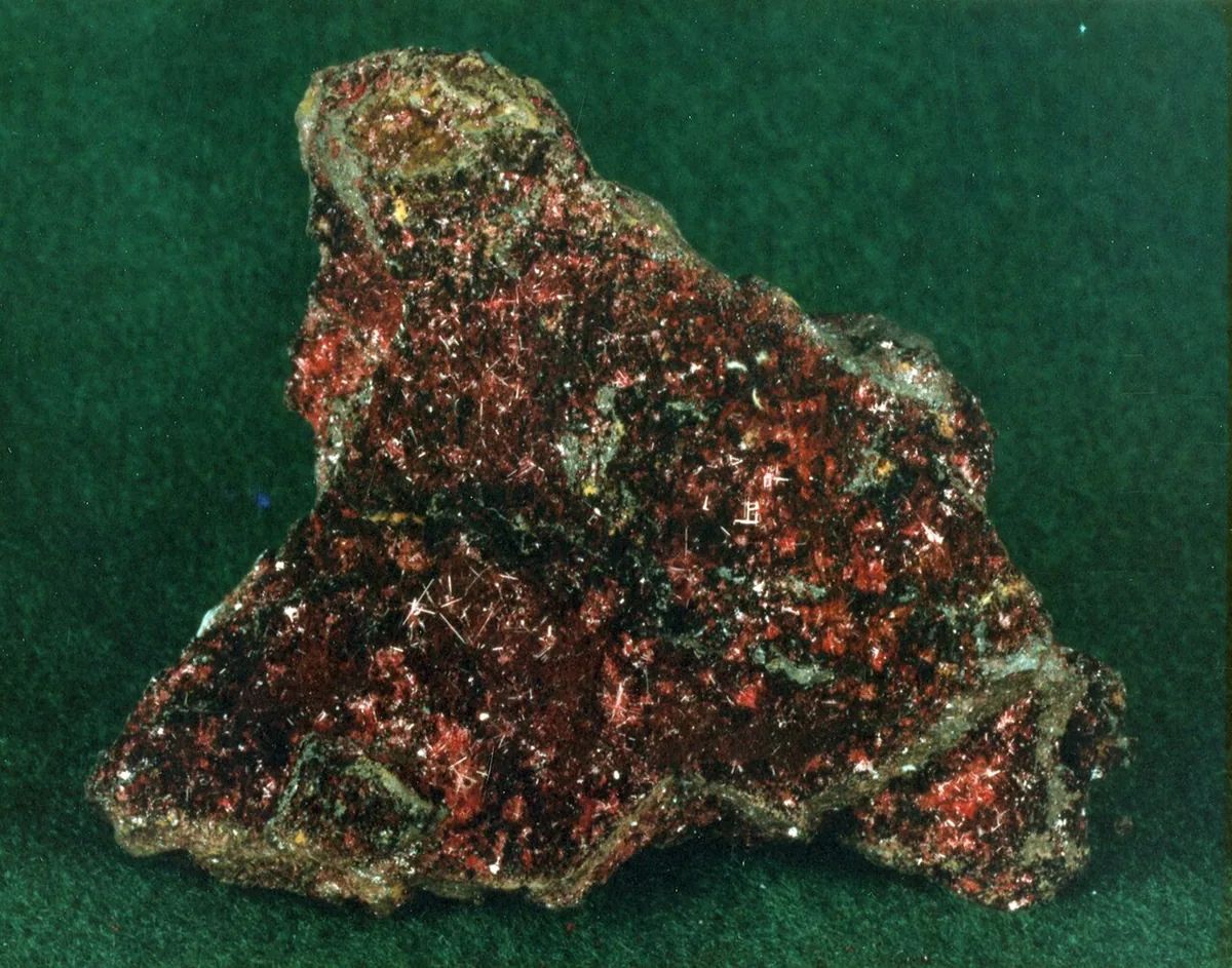 Cuprite specimen