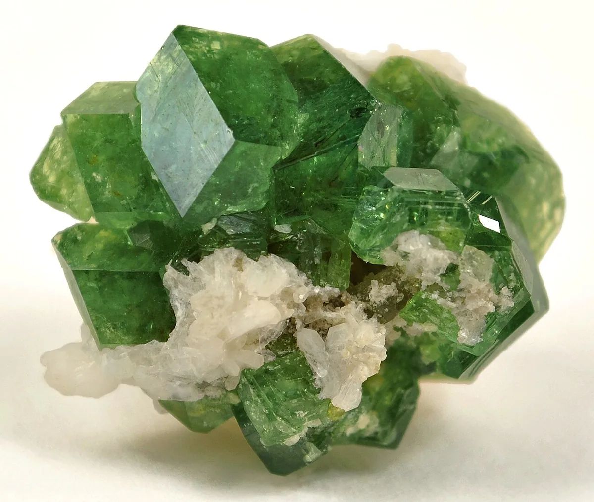 Demantoid specimen
