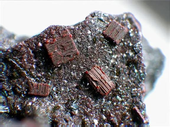 Fayalite specimen